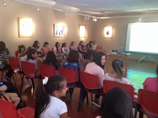 Taller organizado por la OPD de Vicuña y patrocinado por el Museo Gabriela Mistral.