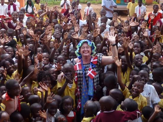 Benedicte Riis en Sudáfrica.