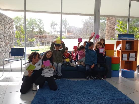 Niñas y niños beneficiarios de los talleres en vacaciones de invierno