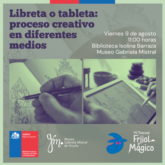 Afiche promocional de la charla